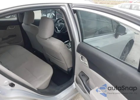 2013 Honda Civic Lx from USA, damaged, VIN 2HGFB2F54DH501950